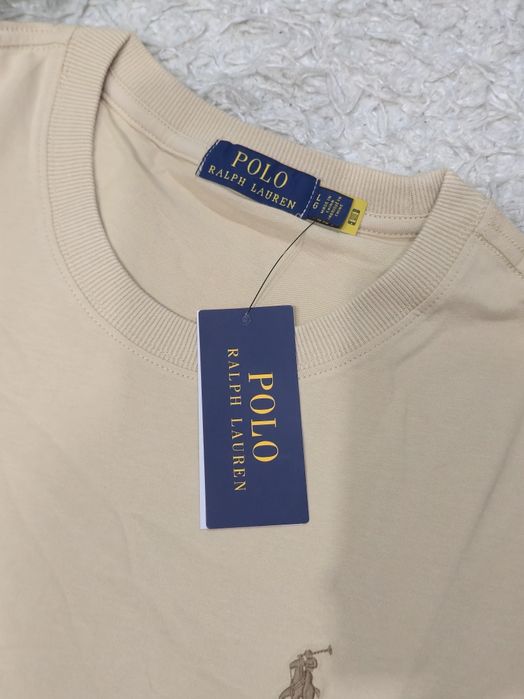 Tricou Polo Ralph Lauren Crem-Bej