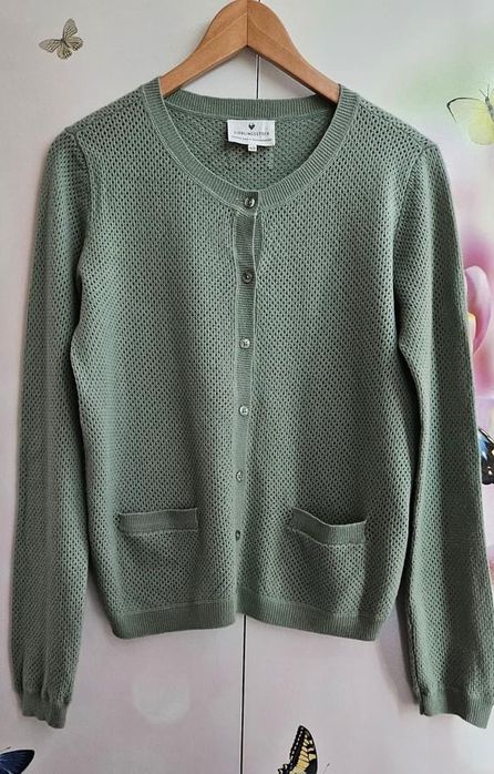 Pulover superb blend lana+vascoza+casmir, super moale, fin marimea M