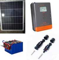 Соларна система,панел,МППТ контролер акуамулатор 12v 100Ah Lifepo4