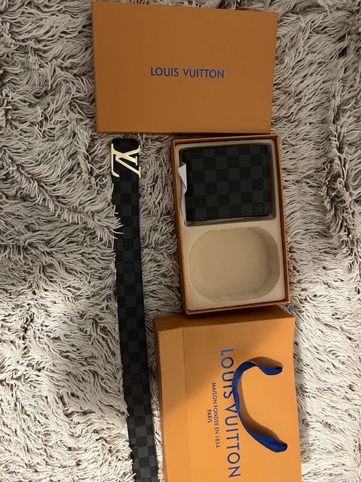 Set lv portofel curea