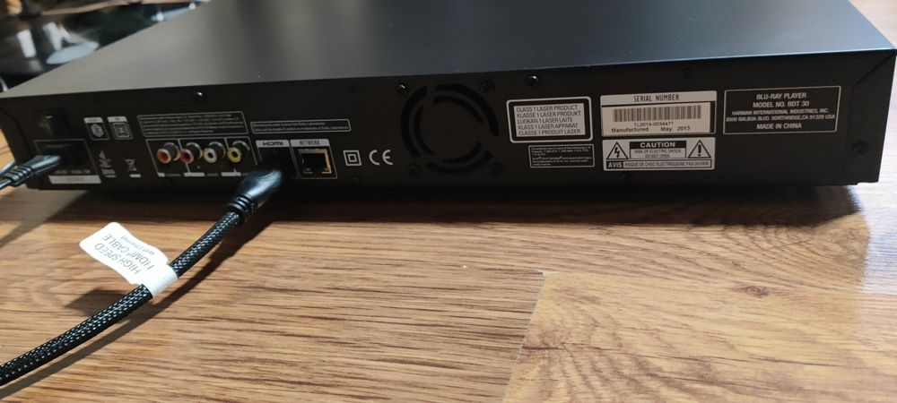 Blue Ray Harman kardon bdt30