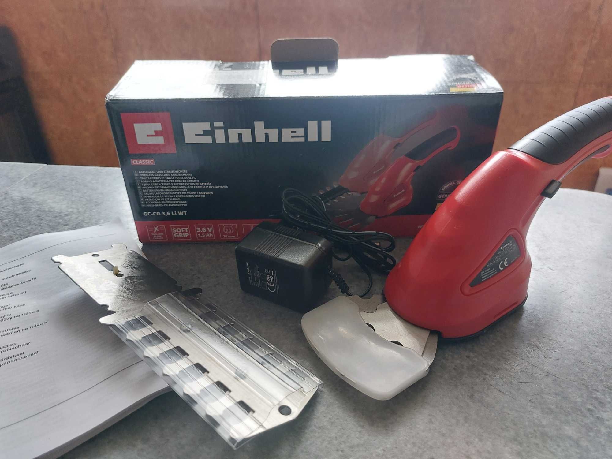 Акумулаторна ножица EINHELL GC-CG 3,6 LI WT