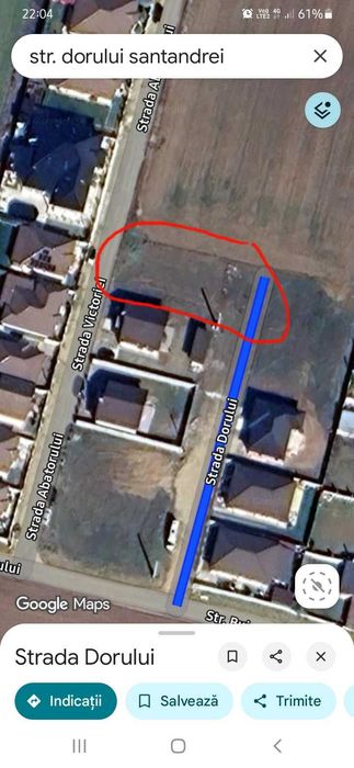 Vant teren intravilan Sântandrei str dorului