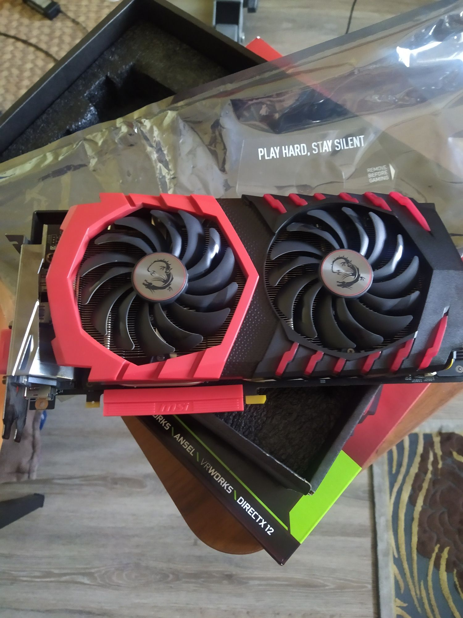 Видеокарта  MSI GeForce GTX 1070 Ti 8gb Gaming