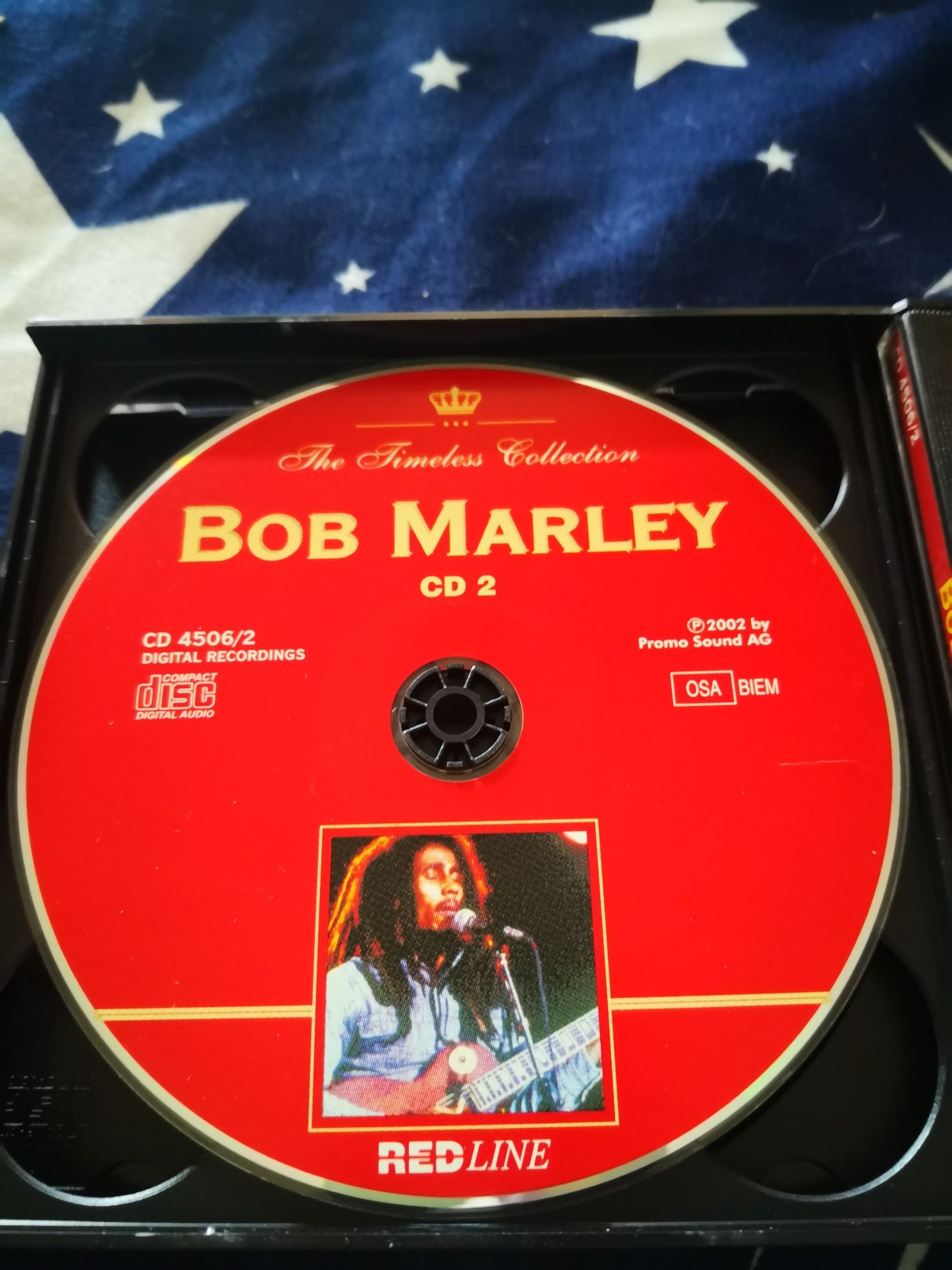 Doua cd - uri originale ale legendarului Bob Marley... de colecție.