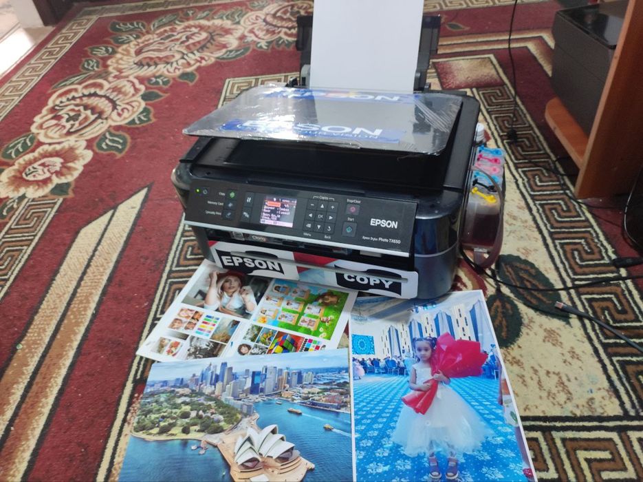 Epson L 650 Dyuz 100% Prabeg endgina 2000 Zaprafka polni aybi yoq 100%