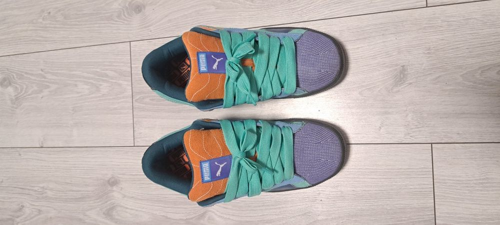 Puma suede xl DDLM, mint dark amethyst , marime 44,5