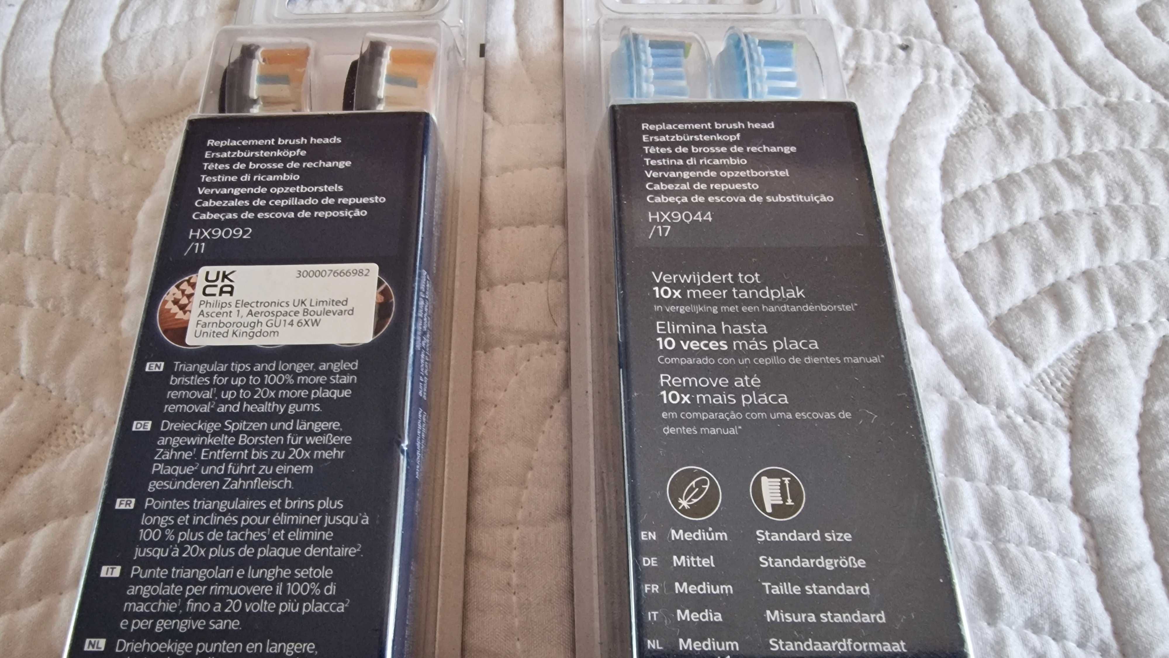 Rezerve periuta electrica Philips Sonicare Premium HX9044/17, 4buc