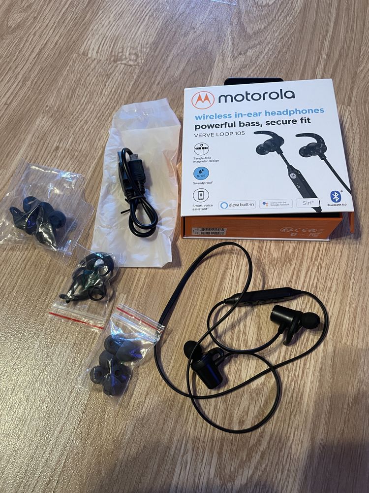 Casti  audio in-ear, Motorola, Verbeloop 200, stare impecabila!