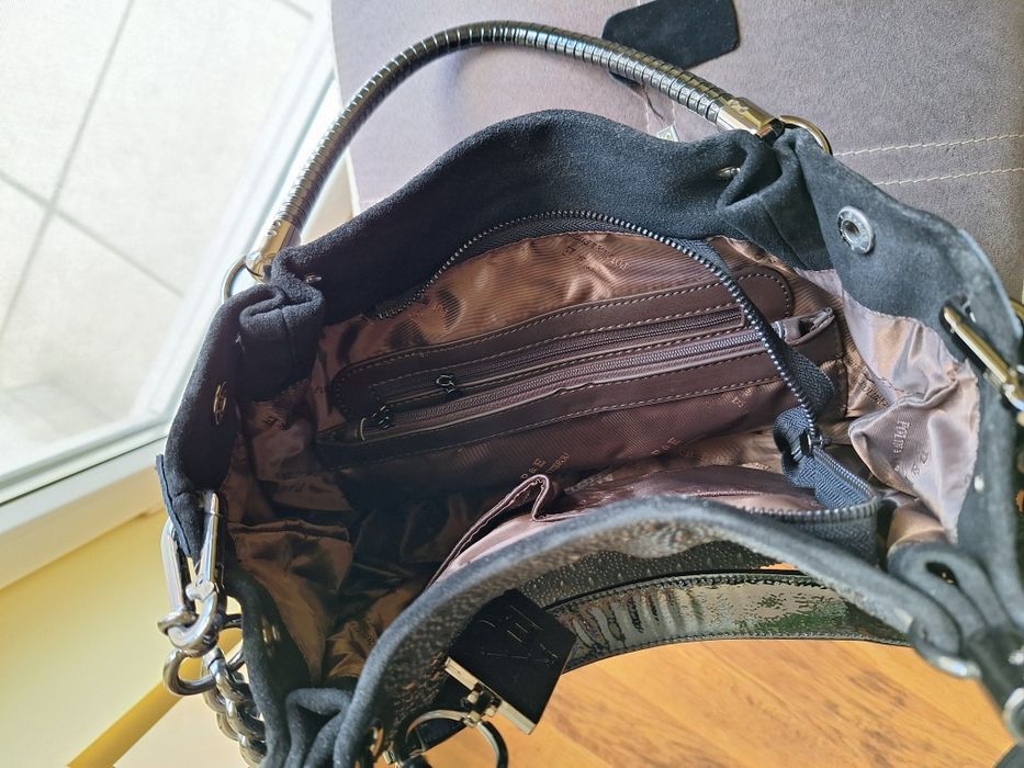 Красива италианска дамска чанта Polina&Eiterou