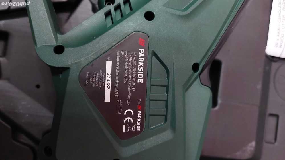 Drujba pentru crengi, cu acumulator 20 V