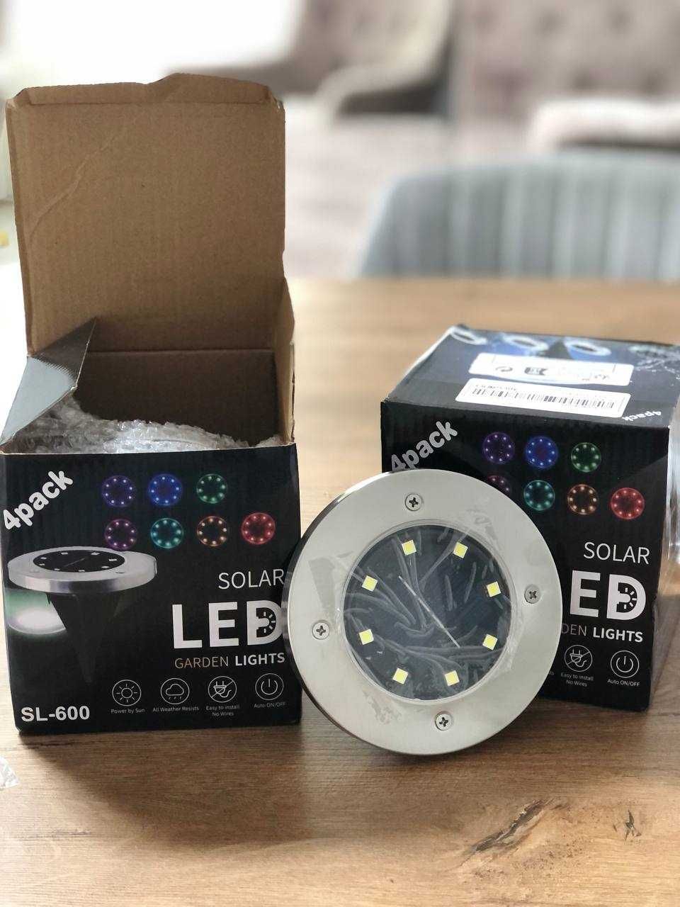 Led cu incarcare solara pentru iluminare exterioara