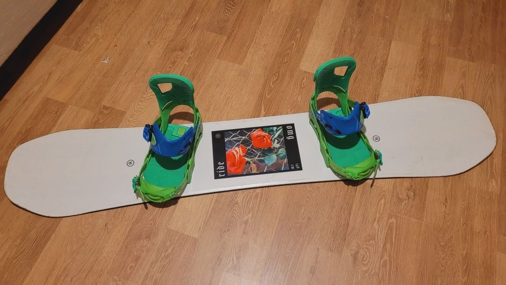 Placa snowboard RIDE 146 + LEGĂTURI BURTON Cartel