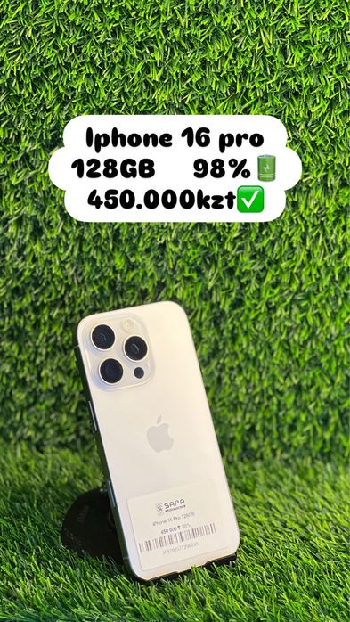 Iphone 16 pro 128GB 98%