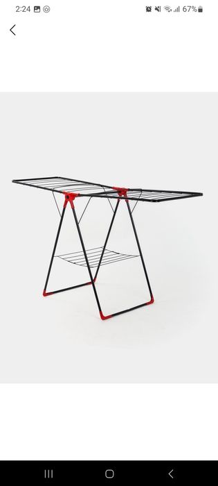 Сушилка для белья, напольная,для дома, спальни,кухни,складная,1 этожна