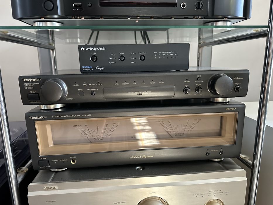 Amplificator Technics SE-a900 + pre SU-c800u Reference