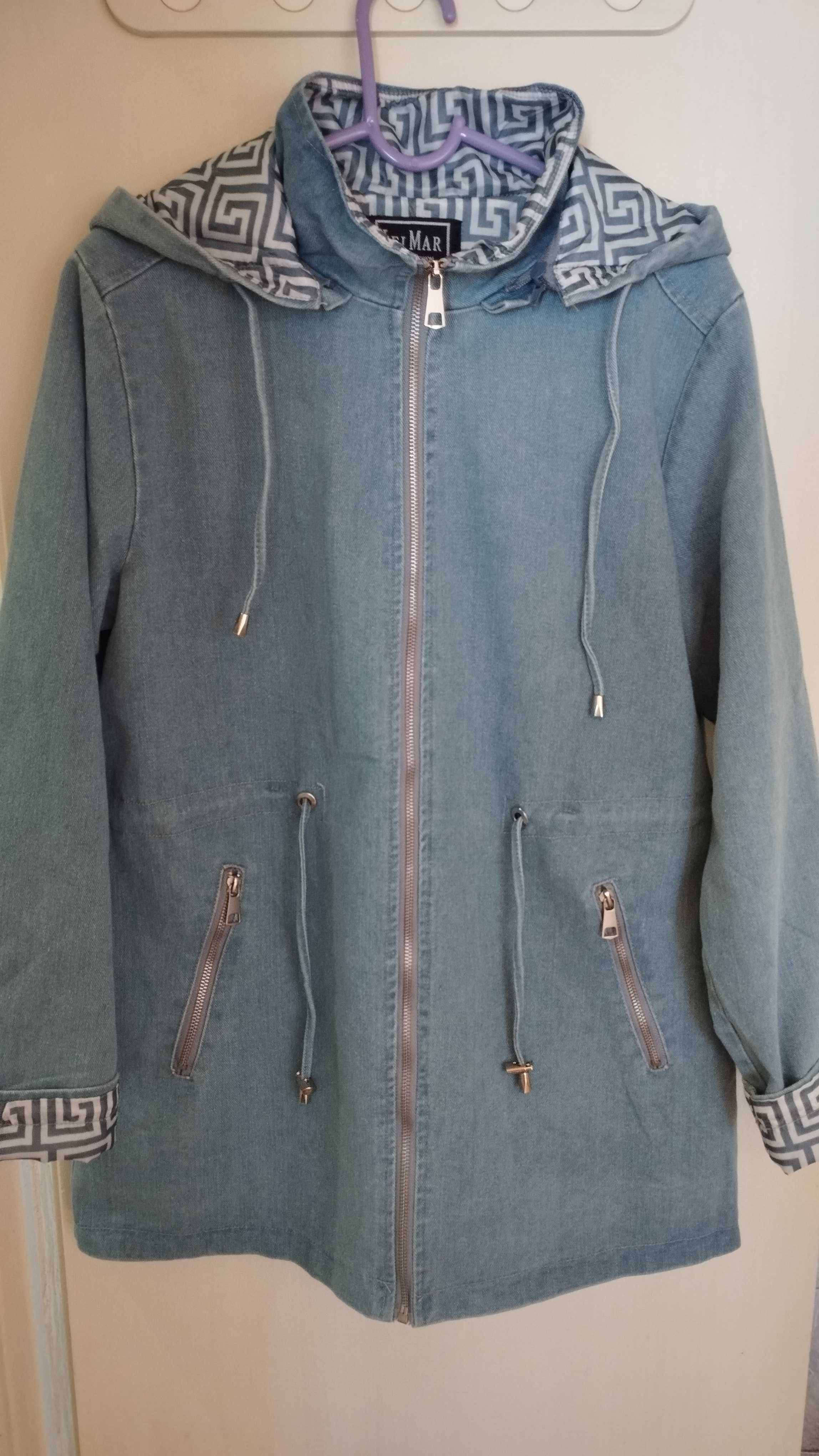 Дамско дънково яке, XL - 2 XL