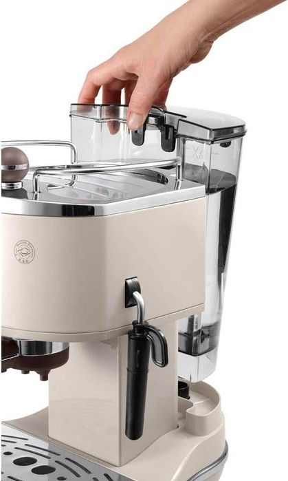 Еспресо кафемашина Delonghi Icona Vintage ECOV311BG с ръкохватка 15bar