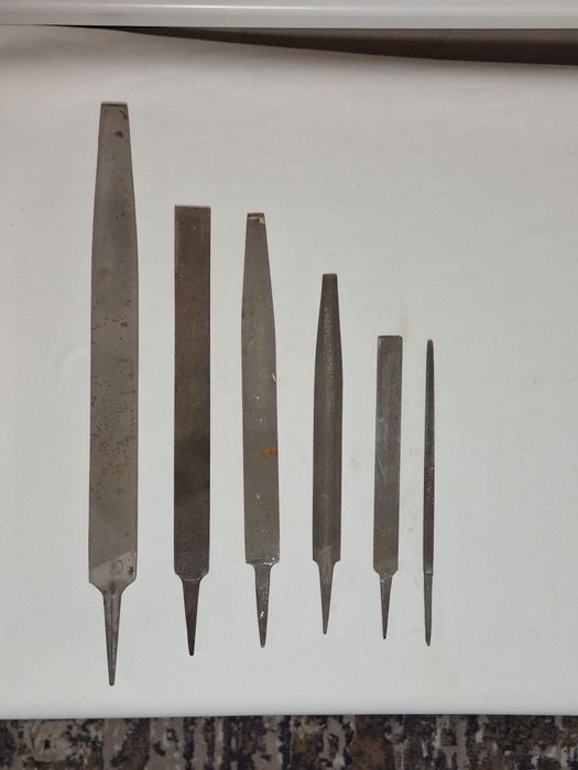 Эговлар, напильники хар хил шаклдаги