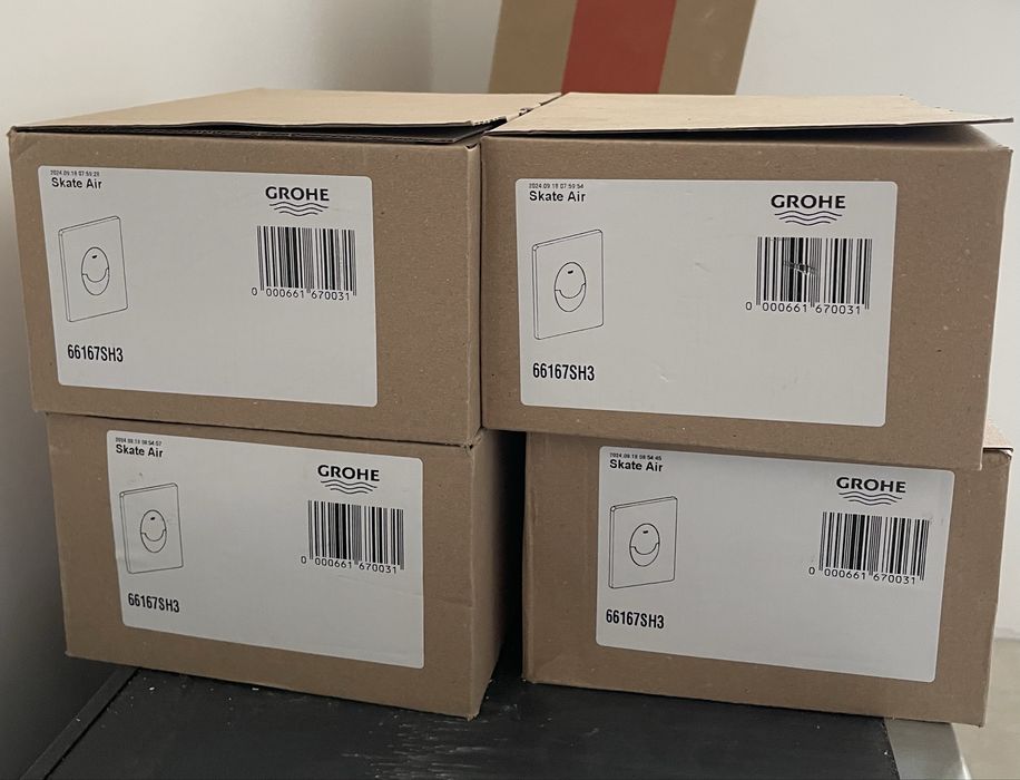 Vand 4 bucăți Clapetă albă Grohe Skate Air de acționare rezervor WC