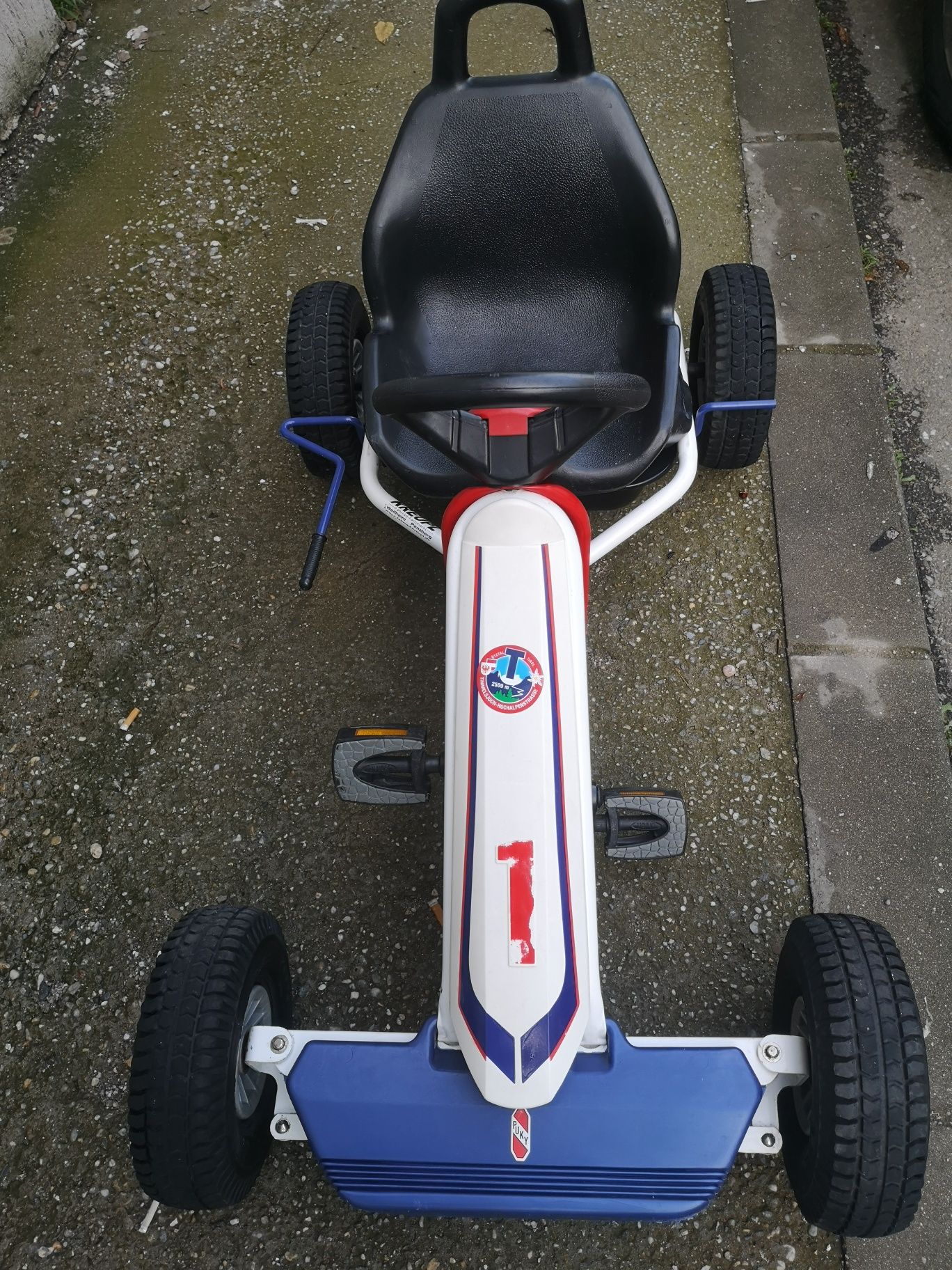 Cart/Kart cu pedale pentru copii PUKY F600 L 5-10 ani 3 viteze SHIMANO