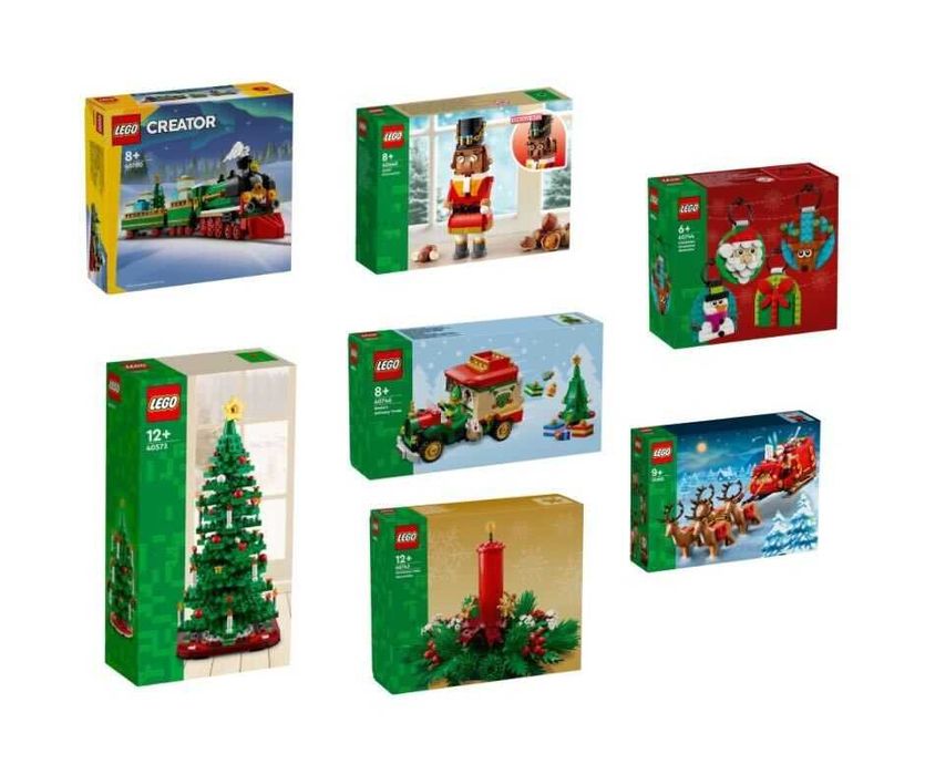 Lego Cristmas сетове - 40700, 40573, 40640, 40743, 40744, 40746, 40499