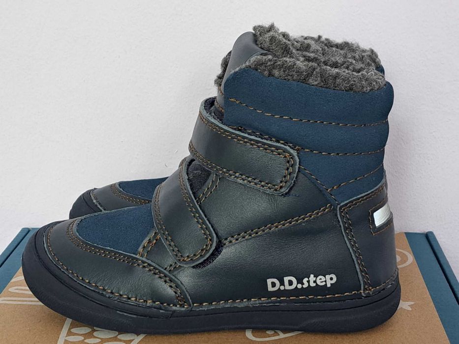 Ghete noi imblanite Ddstep din piele naturala