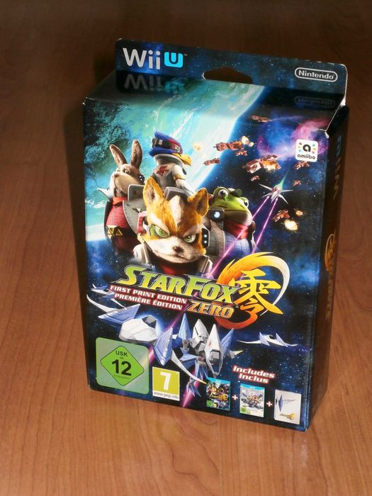 Star Fox Zero First Print Edition editie de colectie