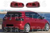 Stopuri LED VW Golf 6 VI (2008-2012) R20 Design Rosu Fumuriu Dinamice