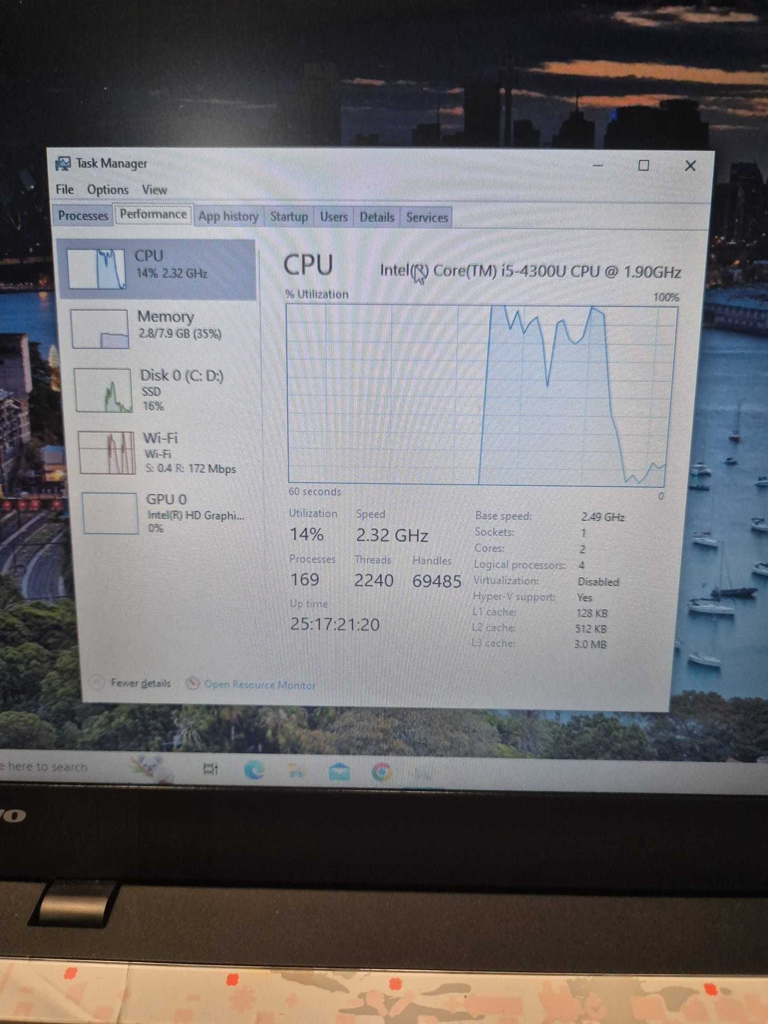 Hope Amanet P10/Laptop Lenovo Thinkpad X1 Carbon