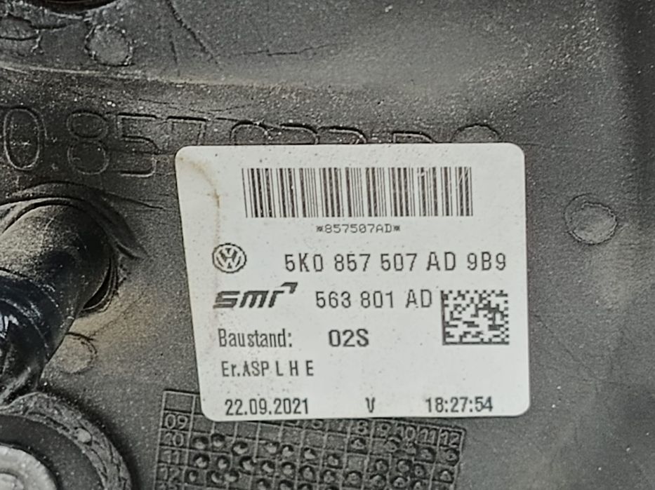 Oglinda stanga 5k0857507 ad Volkswagen VW Golf 6 [2008 - 2015]