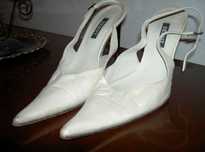 pantofi bej piele naturala 38