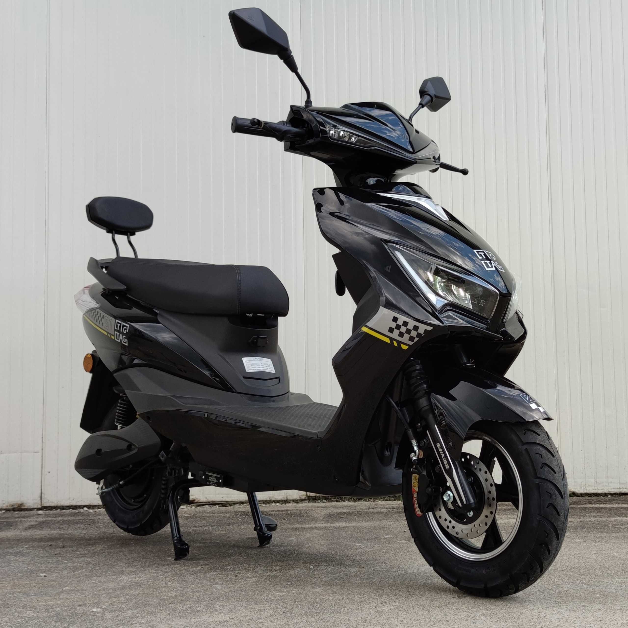 Електрически скутер ТИГТАГ ZB-S-2000W черен документи за регистрация