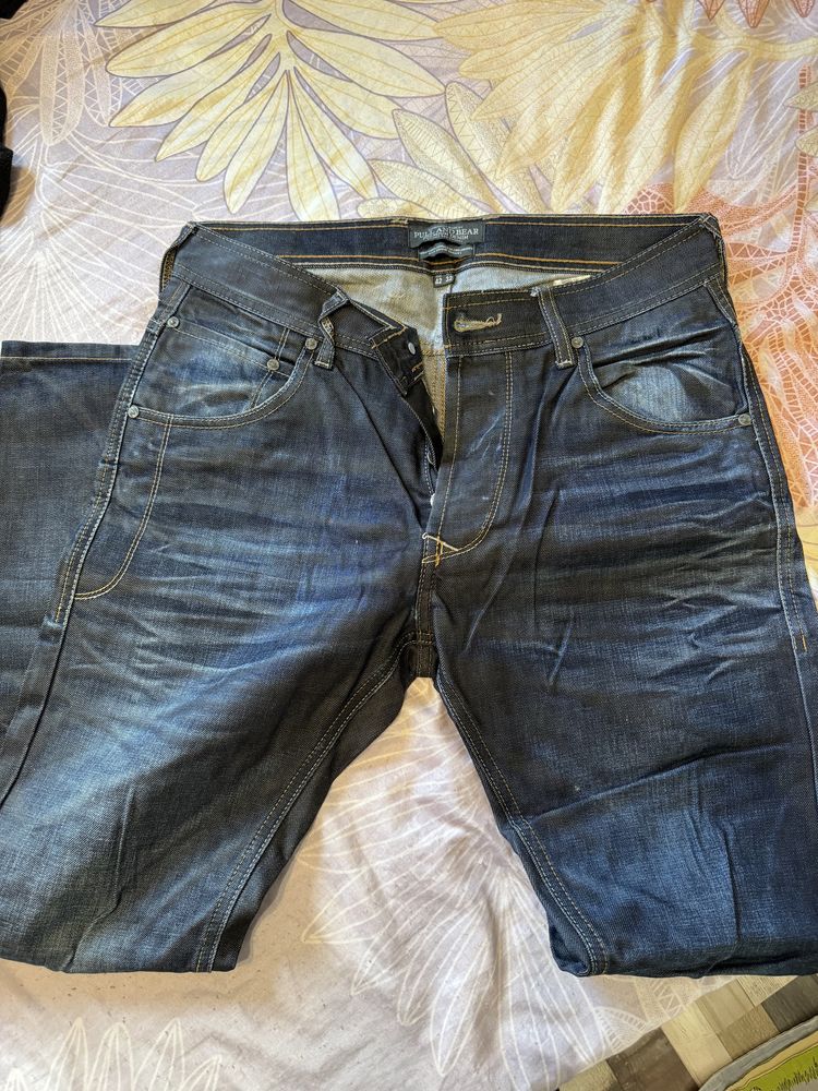 Levis 501 накъсани мъжки дънки