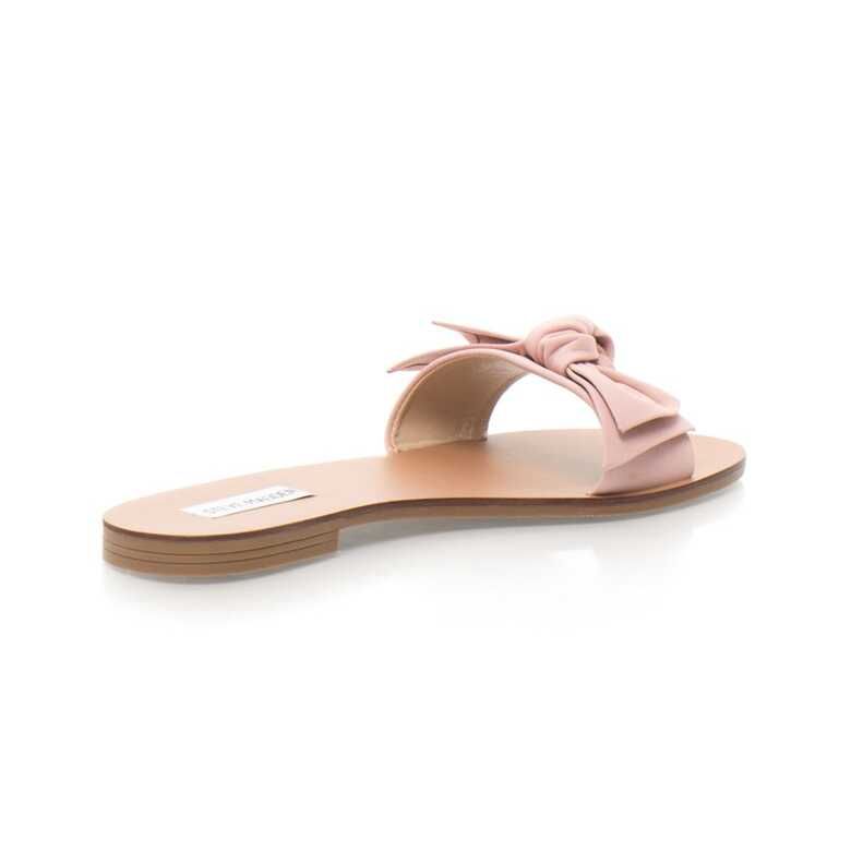 Steve Madden - Розови чехли от набук, размер 39
