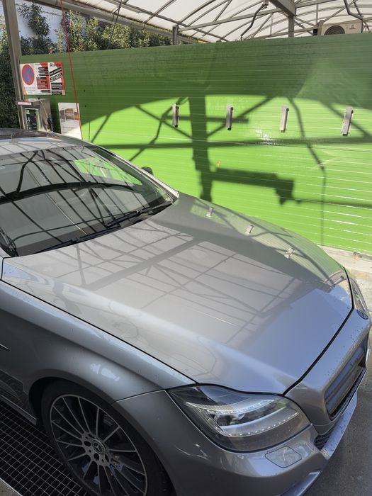 Capotă Mercedes Benz CLS W218 2011 - 2017 Palladium Silver impecabila