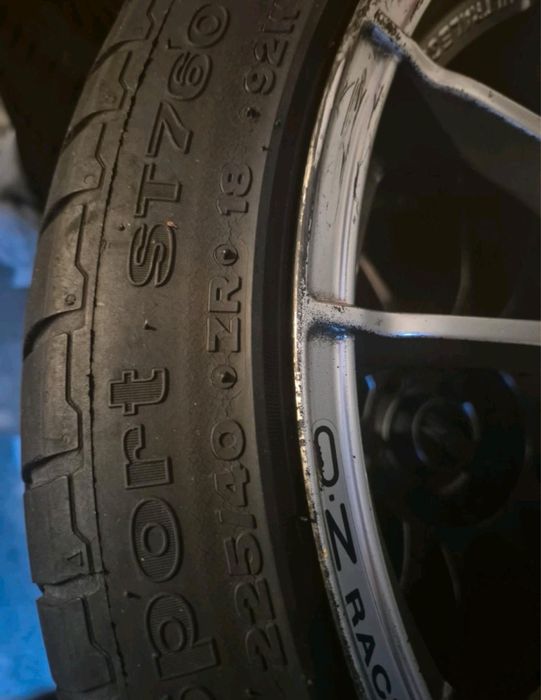 O.Z Ultraleggera 5x108 18 ET38 8J