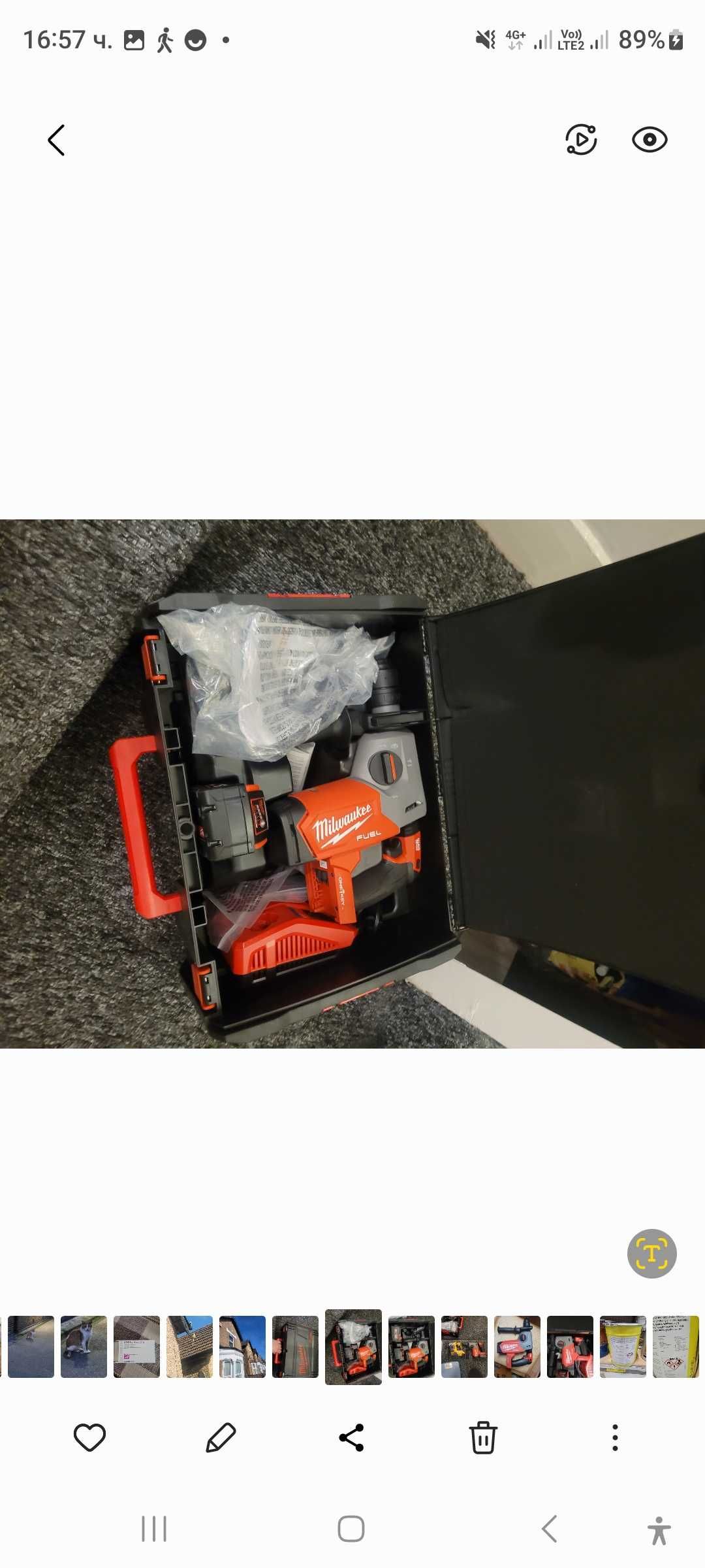 MILWAUKEE 18v Brussels SDS+ Hammer Drill