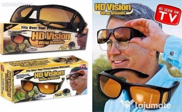 Set 2 Ochelari HD Vision pentru condus cu protectie UV