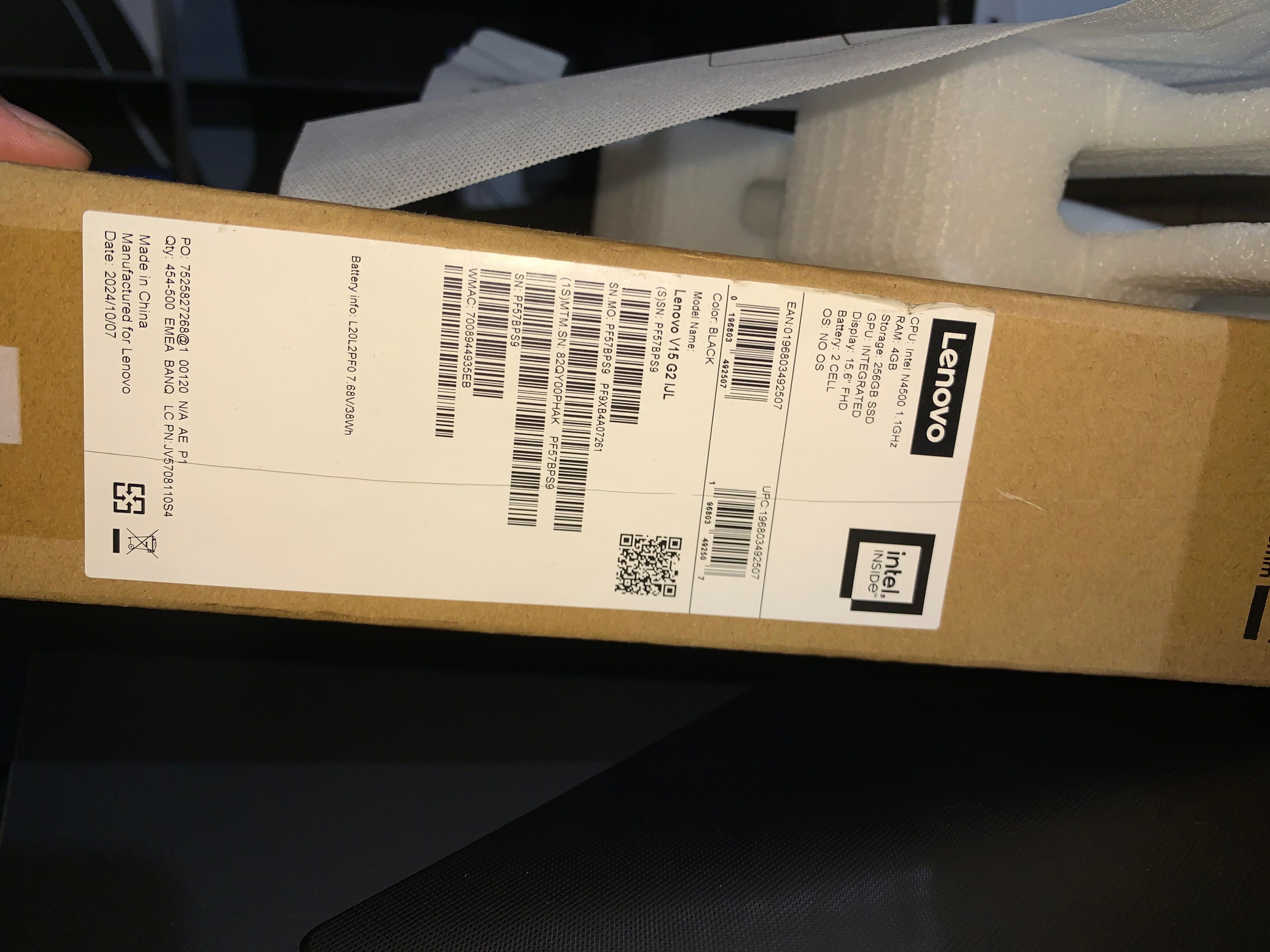 Lenovo noutbok kar.dok bor