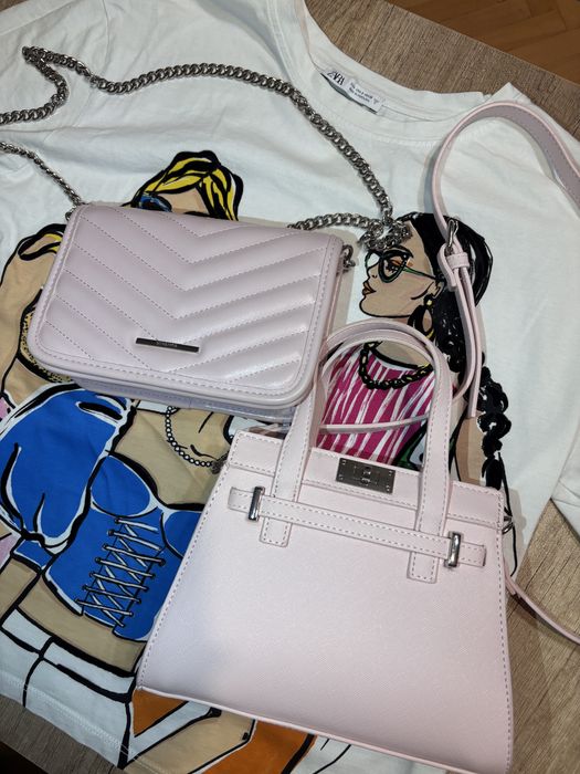 Чанти от Bershka (pink)