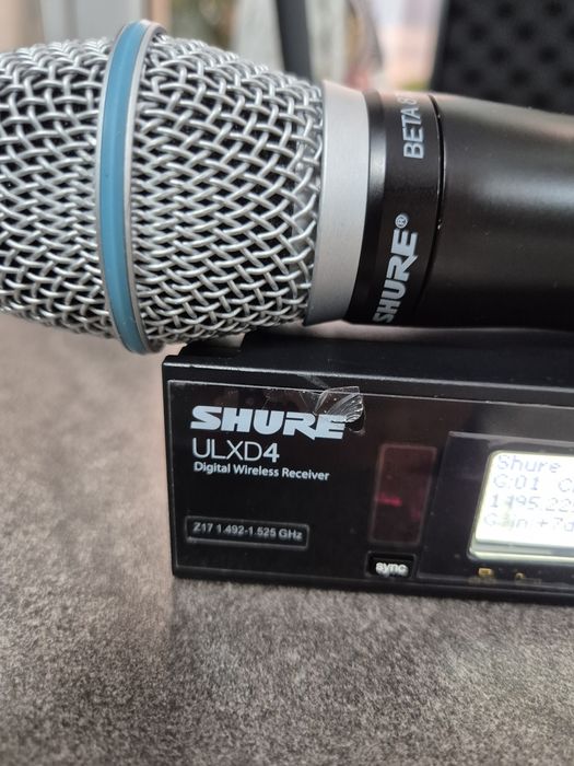 Shure ULXD Z17 Original cu Beta 87