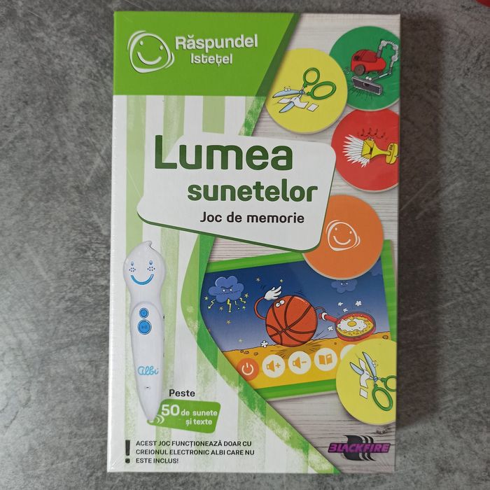 Raspundel Istetel joc de memorie Lumea sunetelor