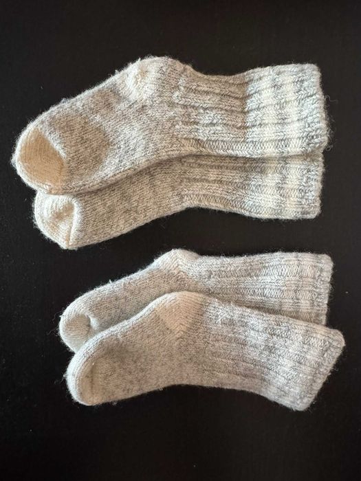 Sosete lana copii H&M, 2 bucati