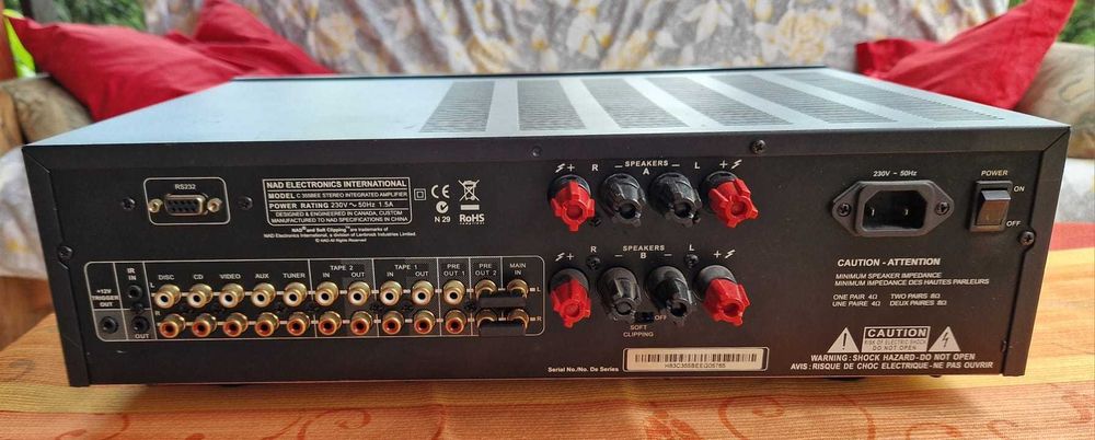 NAD C355BEE amplificator cu telecomanda aftermarket