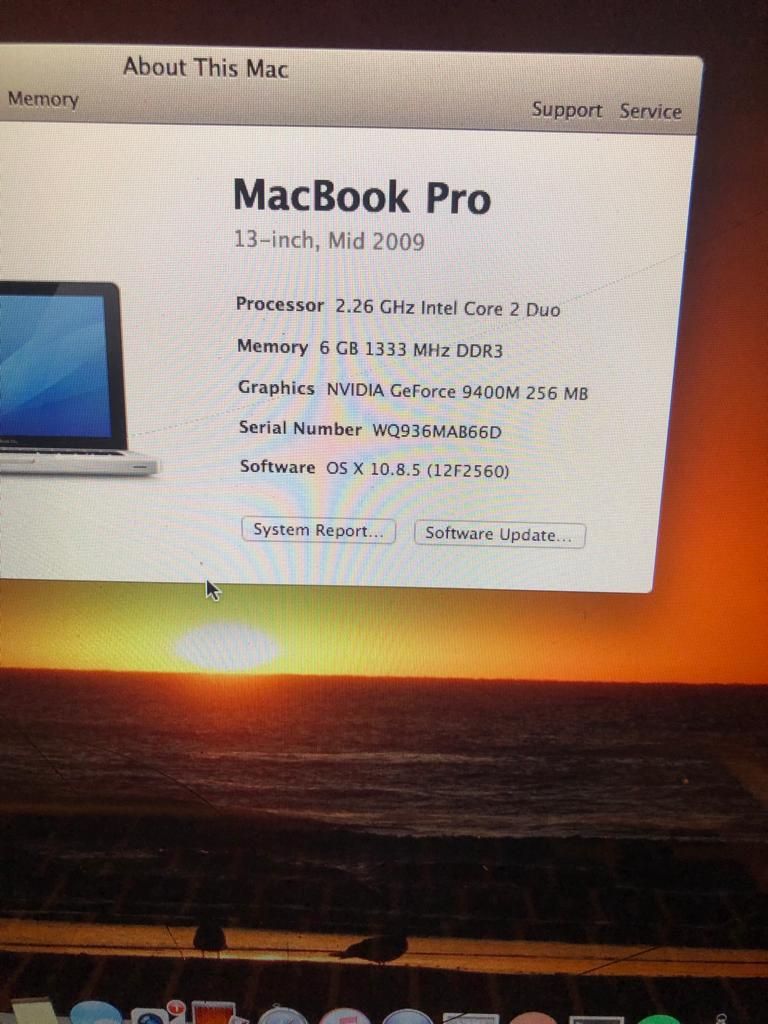 Placa bază MacBook pro 13inch mid 2009