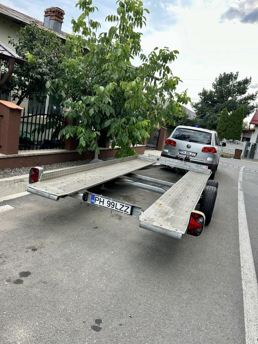 Transport auto sau închiriez remorcă 2000 kg basculabila