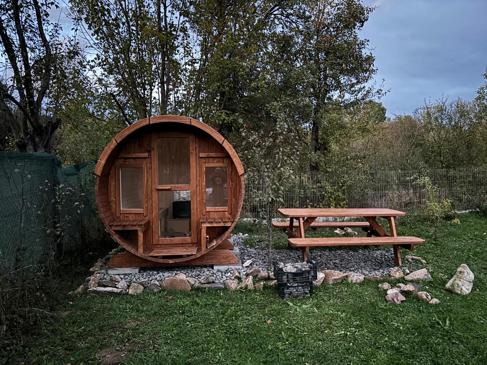 Sauna exterioara