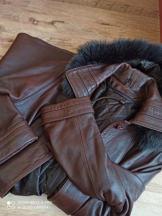 Дамско кожено яке, размер л/ хл