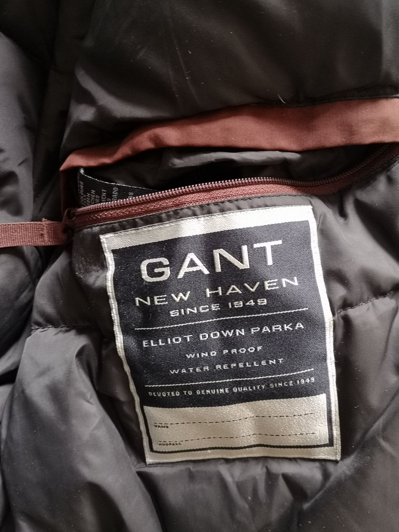 Geaca marca GANT Parka canadiana puf de gasca XL sport alte produse co